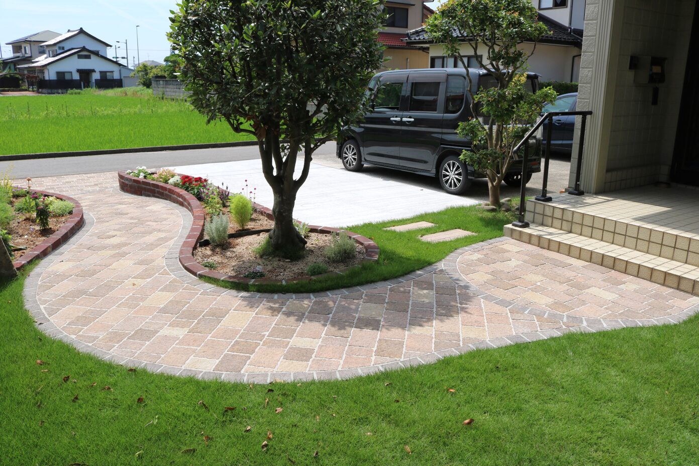 松江市 外構リフォーム 施工前後の比較写真