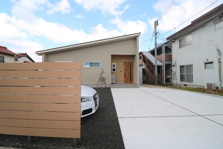 松江市 駐車場拡張工事 外構施工事例