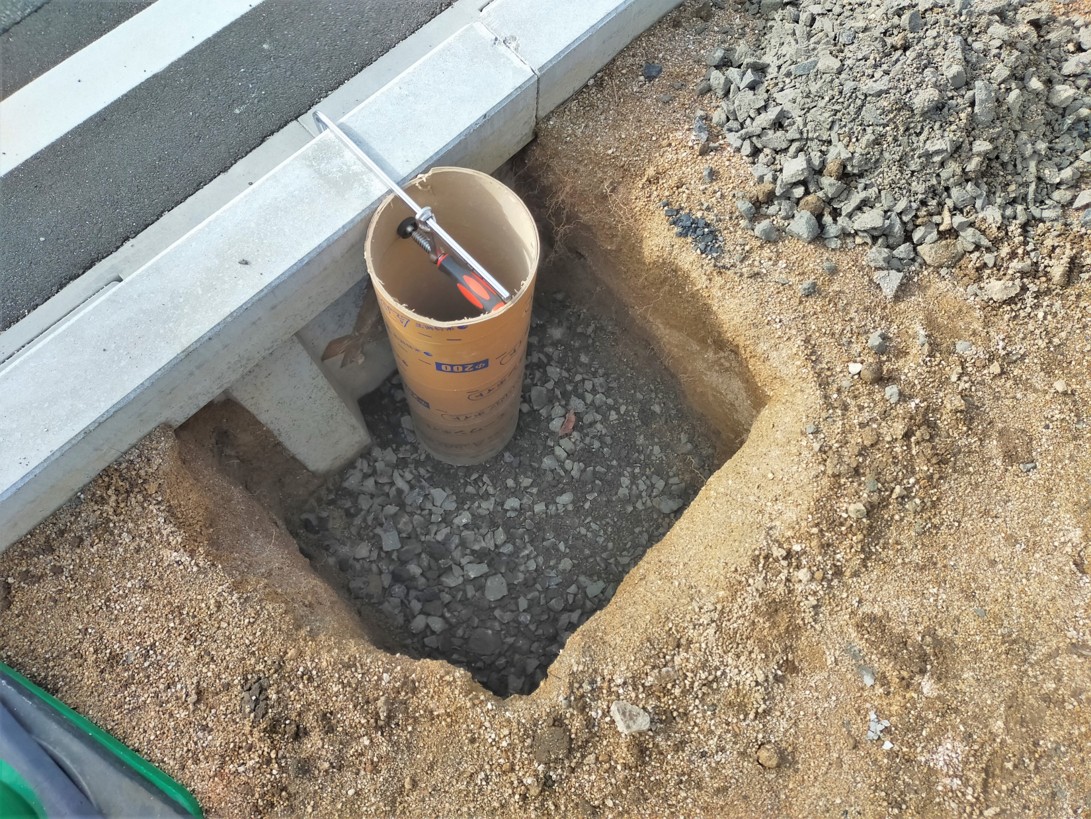 松江市で施工した目隠しフェンス事例